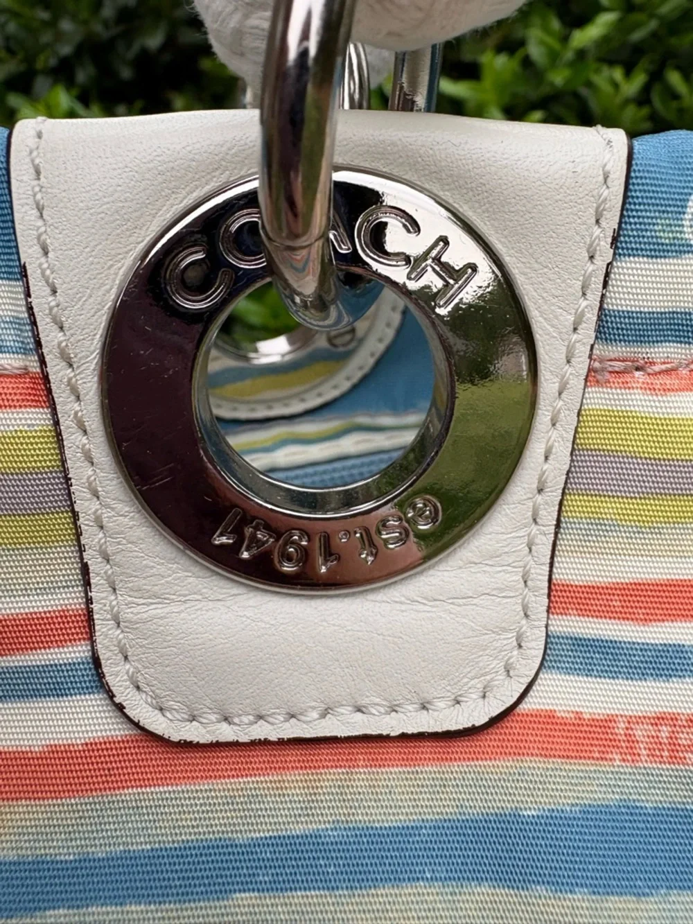 Coach Limited Edition Beach Bag EUC - Picture 4 of 16